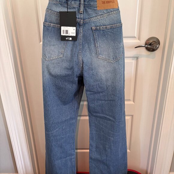 The Kooples Boyfriend Bleu Jeans MSRP $315 Size 40 (L) NWT - Picture 4 of 7